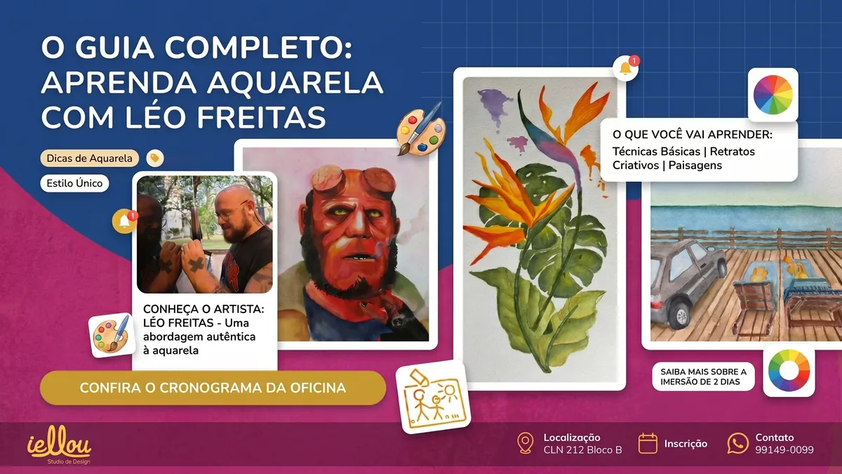 Aquarela para iniciantes